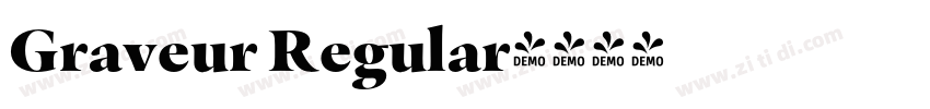 Graveur Regular字体转换 Graveur Regular字体转换